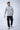 Round Neck Slim Fit Tee – Grey