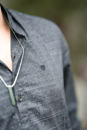 Pop Short Kurta - Black