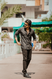 Checks Style - Black