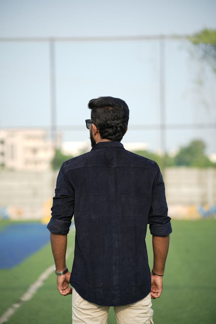 Corduroy Style Navy