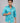 Electric Blue Satin Shirt