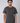 Round Neck Slim Fit Tee - Charcoal Black