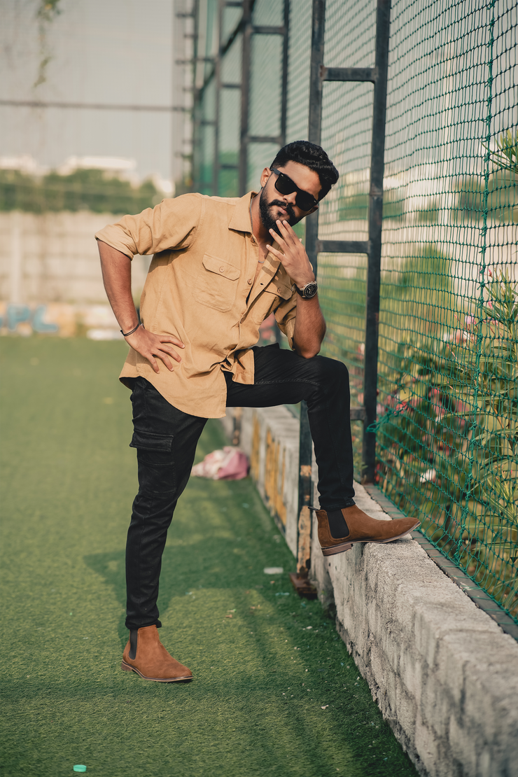 Corduroy Style Beige