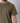 Round Neck Slim Fit Tee - Green