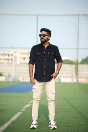 Corduroy Style Navy