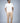 Round Neck Slim Fit Tee - White