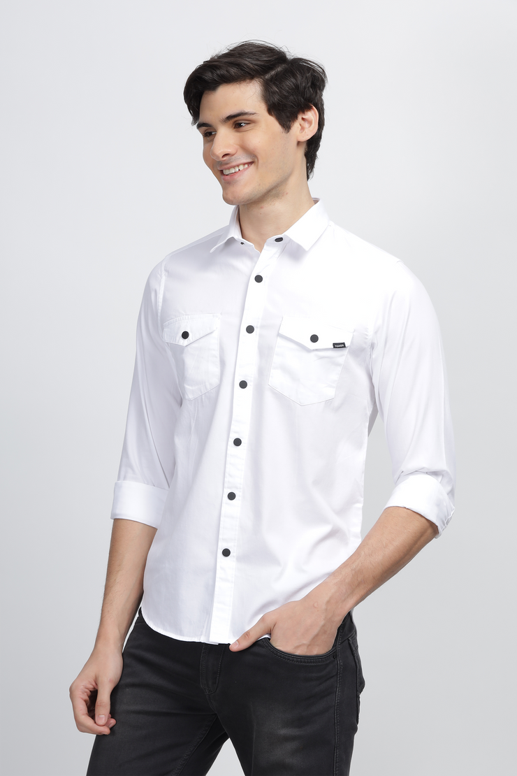 The Macho Shirt - White