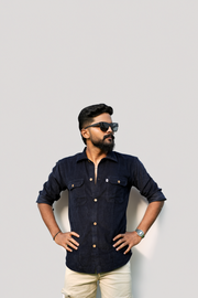 Corduroy Style Navy
