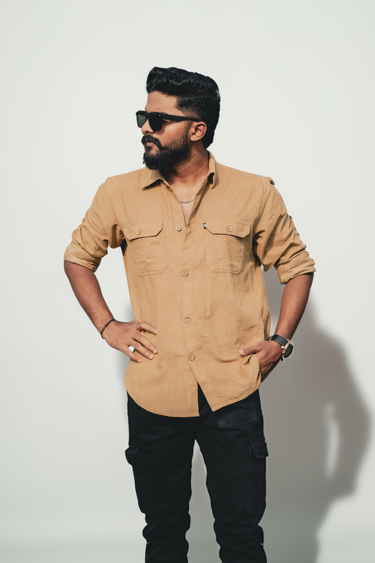 Corduroy Style Beige