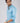 Sky Blue Satin Shirt