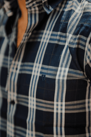 Checks Style - Navy
