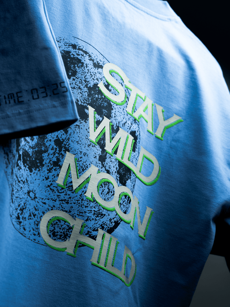 Stay Wild Moon Child - Light Blue