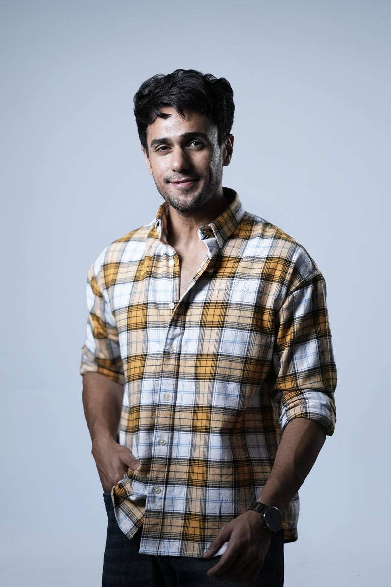 Yellow Flannel Shirt