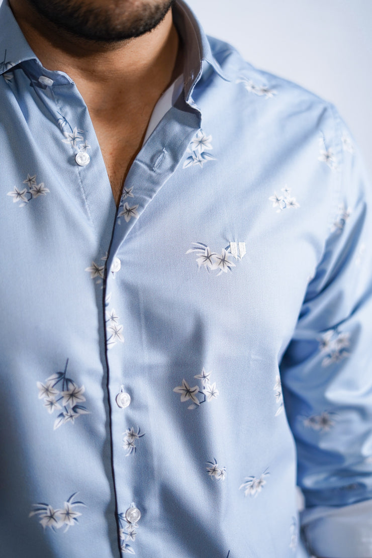 Baby Blue Floral