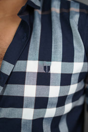 Cross Checks - Blue