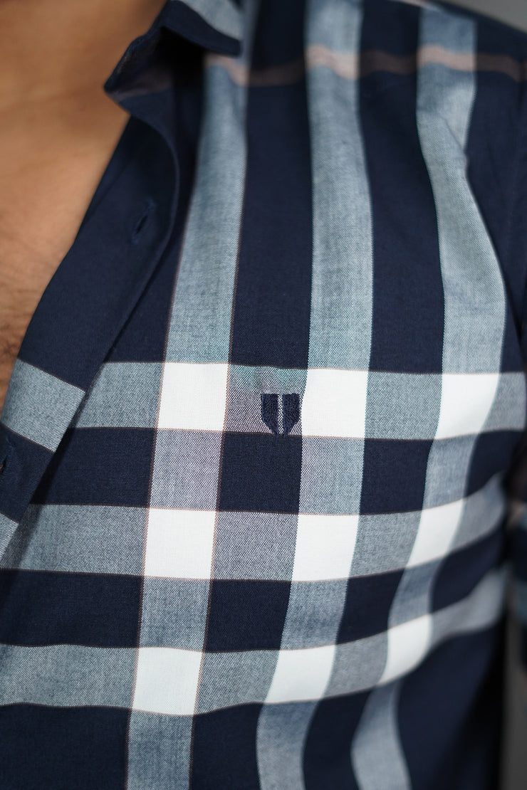 Cross Checks - Blue