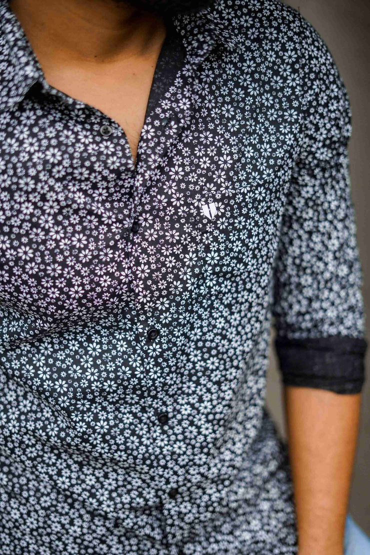 August Florals - Black